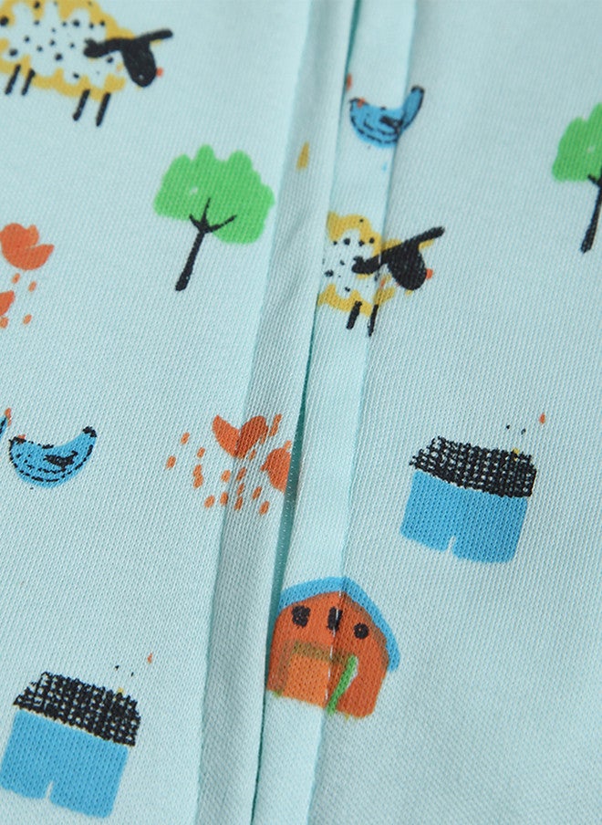 Bontots Infant Boys Organic Cotton Sleepsuit - Image 5